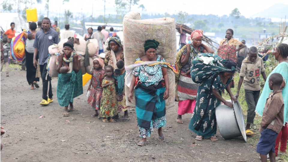 O ACNUR apela à proteção dos civis e ao acesso à ajuda num contexto de violência crescente no leste da República Democrática do Congo 