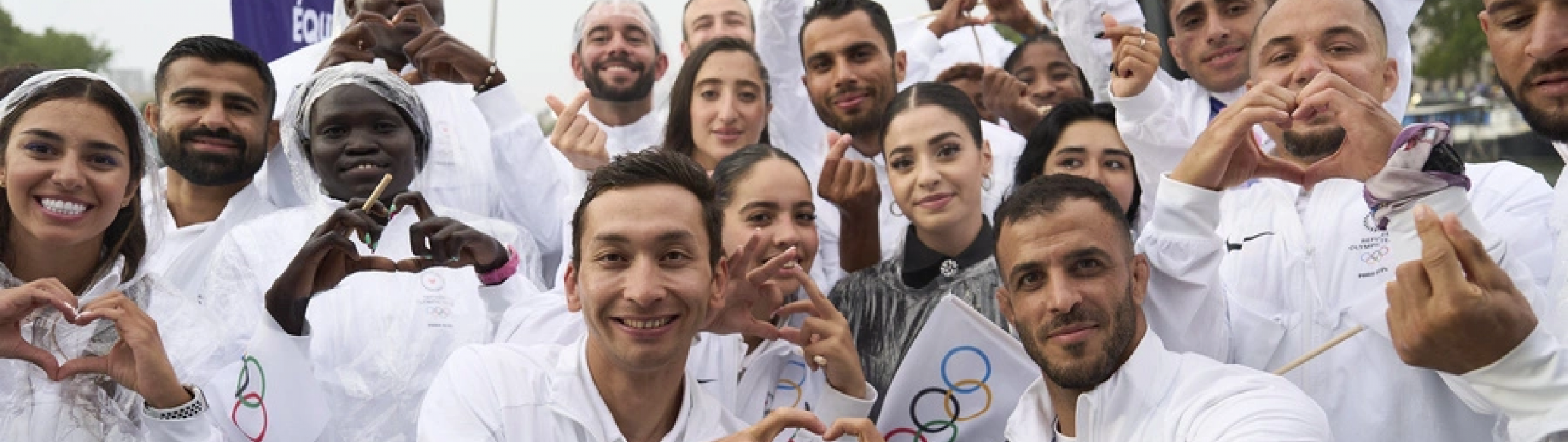 ACNUR celebra Jogos Olímpicos históricos com a maior equipa de refugiados e a primeira medalha 