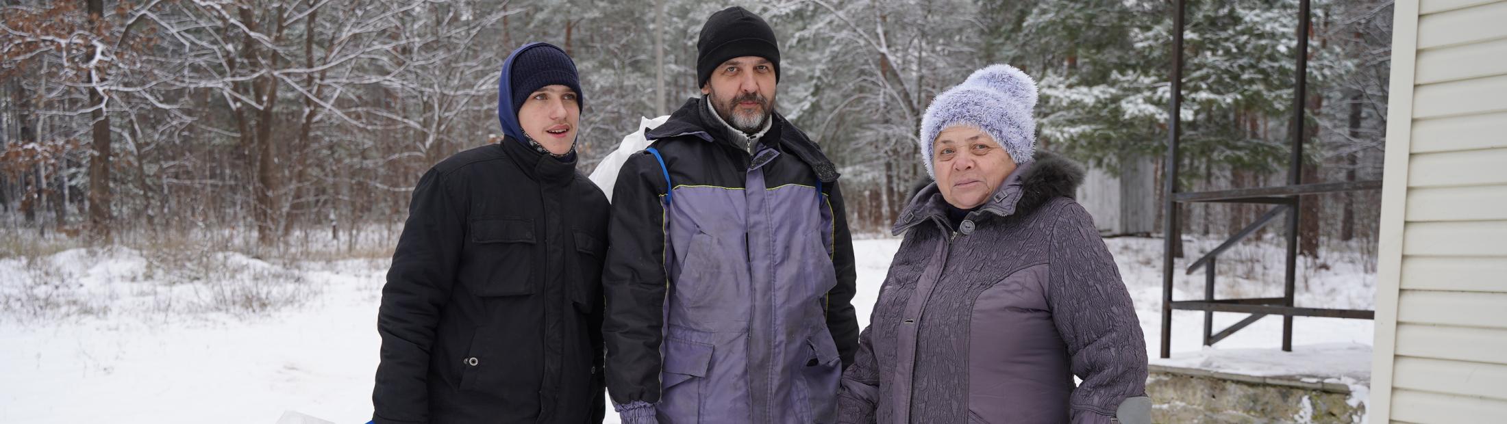 Segundo inverno com guerra: como o ACNUR ajuda a manter as casas quentes e a esperança elevada na Ucrânia 