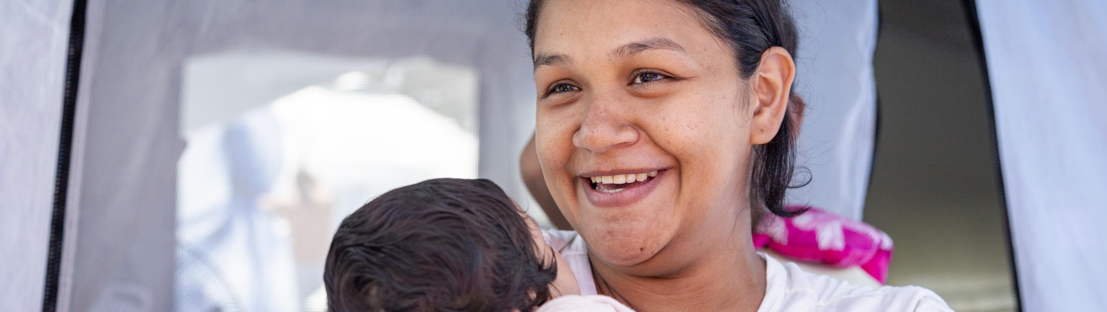 O ACNUR ajuda as famílias a ir além da sobrevivência após os terramotos na Venezuela