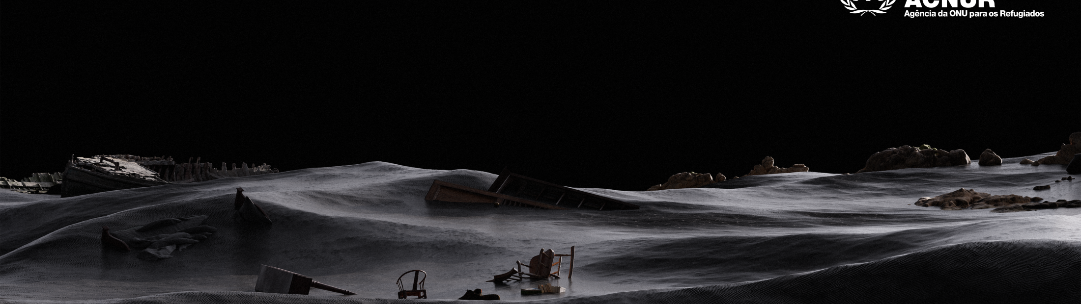 Portugal com ACNUR celebra os 75 anos do ACNUR com instalação audiovisual imersiva “Hiraeth” no Time Out Studio