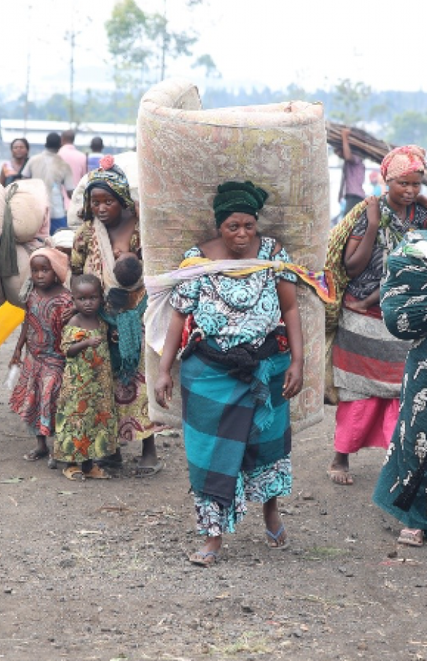 O ACNUR apela à proteção dos civis e ao acesso à ajuda num contexto de violência crescente no leste da República Democrática do Congo 