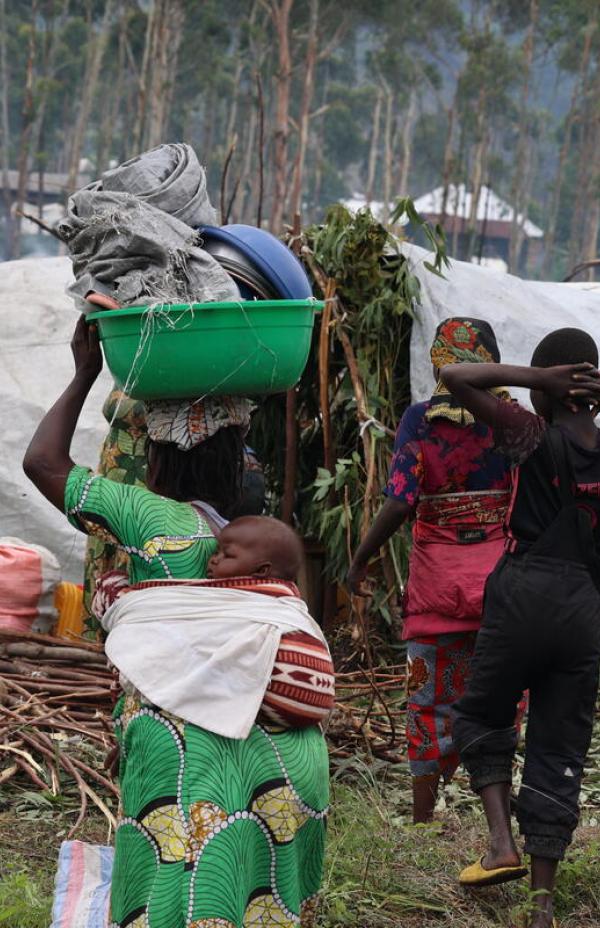 ACNUR Profundamente Preocupado com o Aumento da Violência e a Crise Humanitária no Leste da República Democrática do Congo