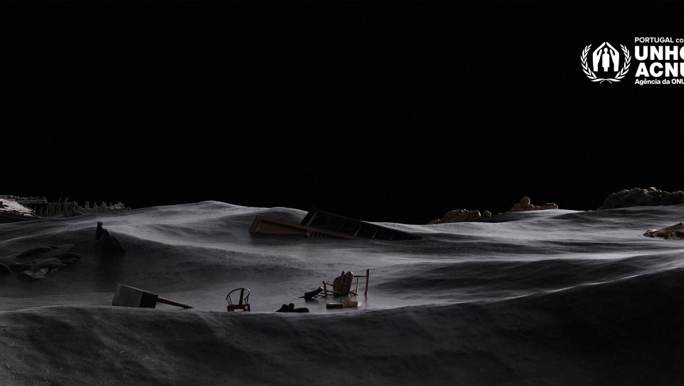 Portugal com ACNUR celebra os 75 anos do ACNUR com instalação audiovisual imersiva “Hiraeth” no Time Out Studio
